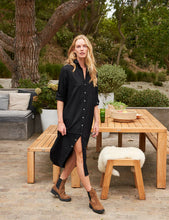 Load image into Gallery viewer, Frank &amp; Eileen Rory Maxi Dress | Black Denim