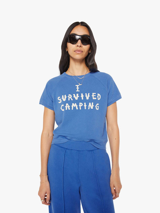 Mother Denim The Short Sleeve Concert Sweatshirt | I Survived Camping
