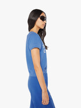 Load image into Gallery viewer, Mother Denim The Short Sleeve Concert Sweatshirt | I Survived Camping