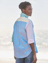 Load image into Gallery viewer, Frank &amp; Eileen | Eileen Relaxed Button-Up Shirt | Colorblock Stripe