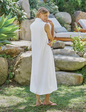 Load image into Gallery viewer, Frank &amp; Eileen Lily Popover Tank Maxi Dress | Famous Denim White