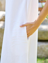 Load image into Gallery viewer, Frank &amp; Eileen Lily Popover Tank Maxi Dress | Famous Denim White
