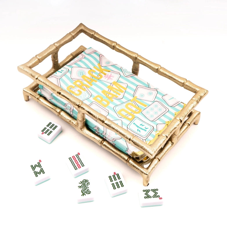 Mahjong Stripe Paper Guest Napkins