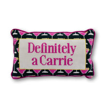 Load image into Gallery viewer, Definitely A Carrie SATC Needlepoint Pillow
