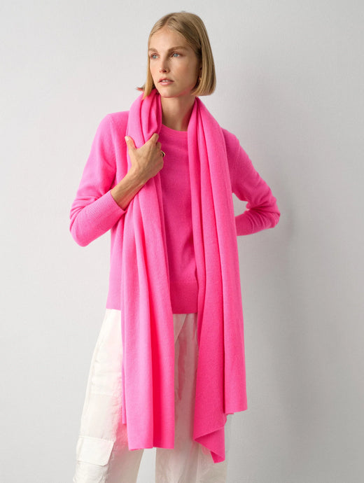White & Warren Cashmere Travel Wrap