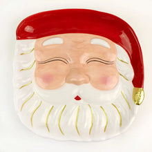 Load image into Gallery viewer, Red Santa Cookie Platter