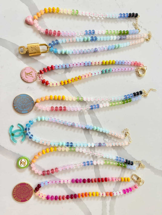 Charm Candy Gemstone Necklaces | Assortment