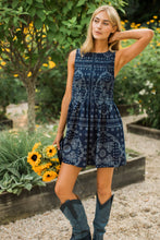 Load image into Gallery viewer, Marea Sara Shortie Dress | Navy Bandana
