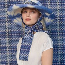 Load image into Gallery viewer, FINAL SALE Lorna Murray Kathy Hilton Fashion Memoir Chelsea Hat | Blue