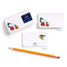 Load image into Gallery viewer, E Frances X Peanuts Snoopy &amp; Woodstock Puffer Little Notes