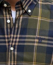 Load image into Gallery viewer, Barbour Men&#39;s Edgar Tailored Long-Sleeved Shirt | Olive