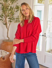 Load image into Gallery viewer, Frank &amp; Eileen Montecito Sweater Classic Pullover Sweater | Apple Red