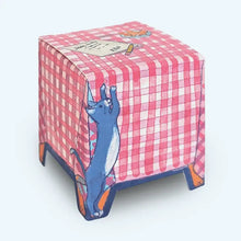 Load image into Gallery viewer, Stannie &amp; Lloyd Cat "Milk &amp; Cookies" Table | Cinnamon Mints