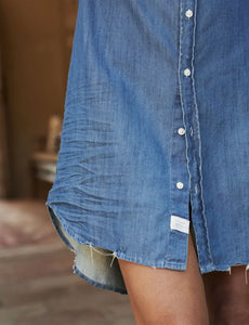 Frank & Eileen Mary Shirt Dress | Vintage Stonewashed Indigo
