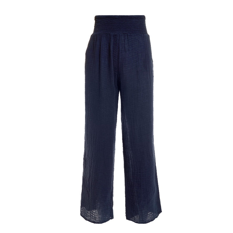 Félicité Smock Pant | Navy