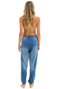 Aviator Nation 5 STRIPE SWEATPANTS | FADED WATER