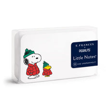 Load image into Gallery viewer, E Frances X Peanuts Snoopy &amp; Woodstock Puffer Little Notes