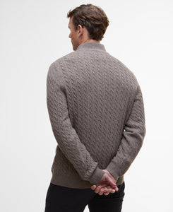 Barbour Men's Ramsden Half-Zip Jumper | Military Marl