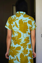 Load image into Gallery viewer, Olivia Turquoise Shirt Dress | Olive