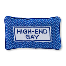 Load image into Gallery viewer, Furbish Studio High-End Gays Needlepoint Pillow