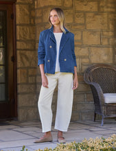Load image into Gallery viewer, Frank &amp; Eileen Mini Belfast Cropped Peacoat | Dream Light Denim 1984 Wash