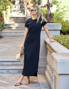 Frank & Eileen Harper Perfect Tee Maxi Dress | British Royal Navy