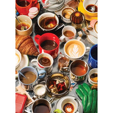 Load image into Gallery viewer, Piecework Puzzle Brew La La Coffee Jigsaw 1000 Piece Puzzle
