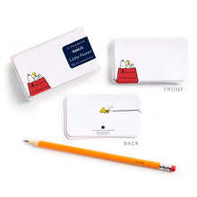 Load image into Gallery viewer, E Frances X Peanuts Snoopy Dog House Little Notes