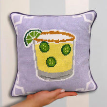 Load image into Gallery viewer, Spicy Margarita Needlepoint Pillow