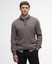 Load image into Gallery viewer, Barbour Men&#39;s Ramsden Half-Zip Jumper | Military Marl