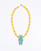 Load image into Gallery viewer, Gather Goods Sun Kachina Beaded Necklace