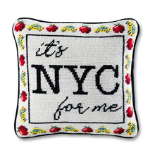 Load image into Gallery viewer, NYC For Me Needlepoint Pillow