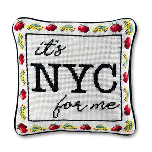 NYC For Me Needlepoint Pillow