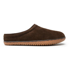Load image into Gallery viewer, Men&#39;s Indoor Outdoor Suede Cozy Berber Treaded Clog Slipper | Chocolate