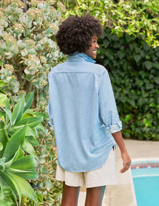 Frank & Eileen | Eileen Relaxed Button-Up Shirt Classic Blue Wash