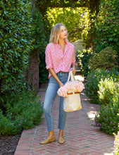 Load image into Gallery viewer, FINAL SALE Frank &amp; Eileen | Eileen Relaxed Button-Up Shirt Liberty London Pink Flowers