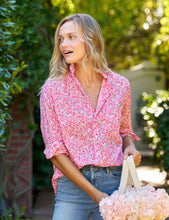 Load image into Gallery viewer, FINAL SALE Frank &amp; Eileen | Eileen Relaxed Button-Up Shirt Liberty London Pink Flowers
