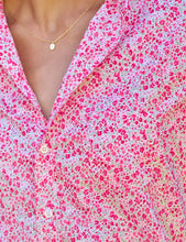 Load image into Gallery viewer, FINAL SALE Frank &amp; Eileen | Eileen Relaxed Button-Up Shirt Liberty London Pink Flowers