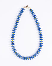 Load image into Gallery viewer, Gather Goods Navy Blue &amp; Olive Spacers Necklace