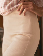 Load image into Gallery viewer, Frank &amp; Eileen Westport Illusion Wide-Leg Pull-On Jean | Champagne Glitter