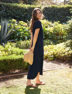 Frank & Eileen Harper Perfect Tee Maxi Dress | British Royal Navy