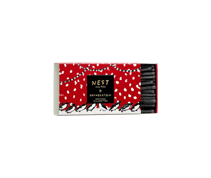 Nest New York X Drawberston Holiday Penguin Matchbox
