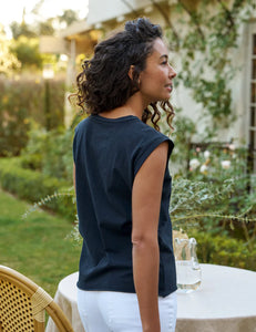 Frank & Eileen Aiden Vintage Muscle Tee | British Royal Navy