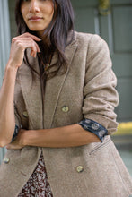 Load image into Gallery viewer, Marea Hacking Jacket | Chestnut Herringbone