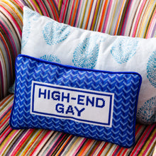 Load image into Gallery viewer, Furbish Studio High-End Gays Needlepoint Pillow