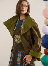 Load image into Gallery viewer, Hunter Bell Howell Cropped Trench | Khaki Brown