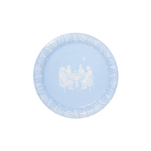 Load image into Gallery viewer, Pavillion Paper Mahjong Jasperware Inspired Salad Paper Plates | Set Of 8