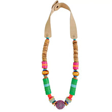 Load image into Gallery viewer, Twine &amp; Twig Iraca Stacked Necklace