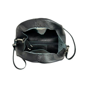 Italian Leather Bucket Bag