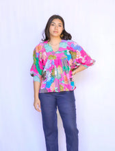 Load image into Gallery viewer, Beatrice Bubblegum Floral Top
